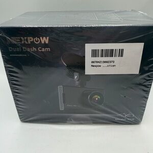 Nexpow Dual Dash Cam with Full HD. Brand new never opened.